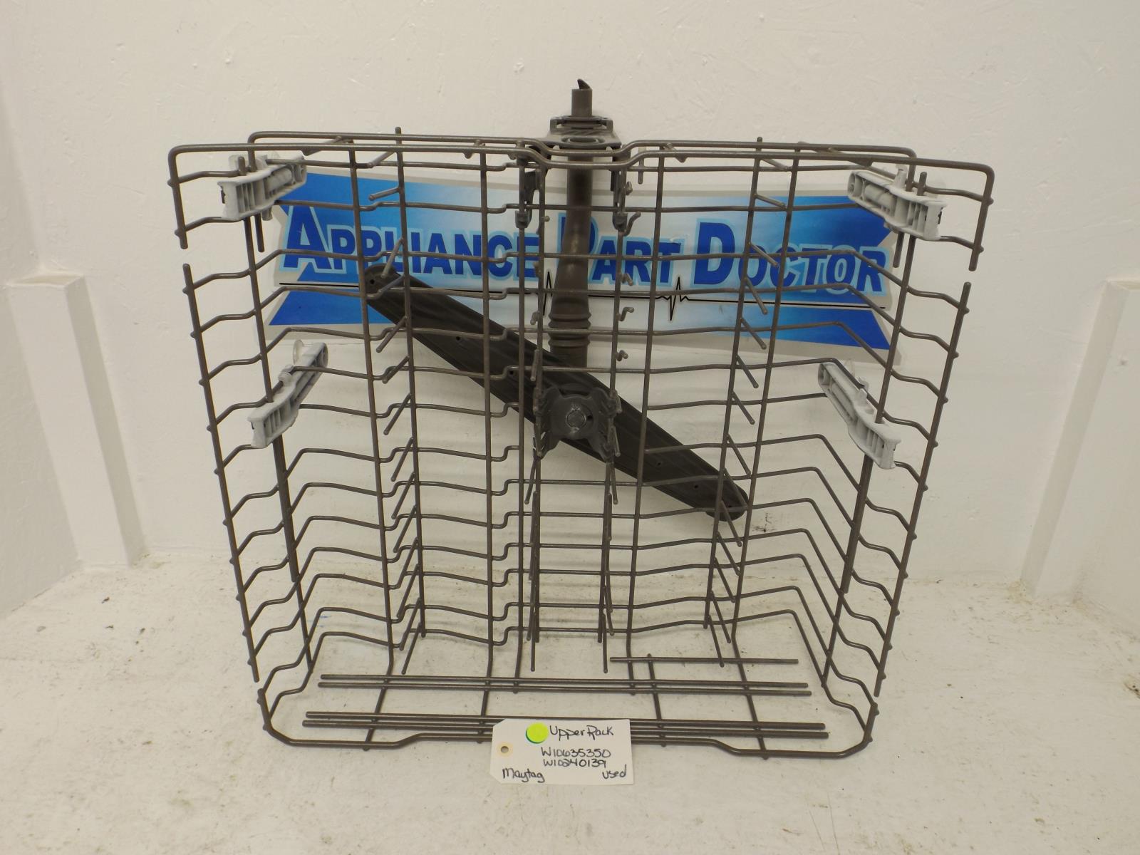 Maytag Dishwasher W10635350 W10240139 Upper Rack Used Maytag Dishwasher W10635350 W10240139 Upper Rack Used